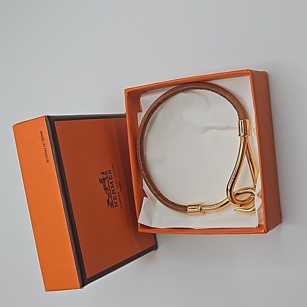 Hermes Gold and Brown Bracelet - Picture 4 of 4